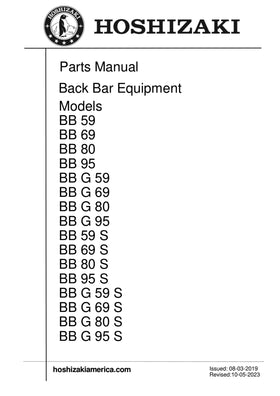 BB69-S ice machine parts diagram