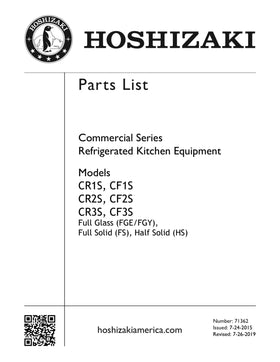 CF1S-HSL ice machine parts diagram
