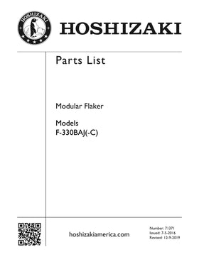 F-330BAJ ice machine parts diagram