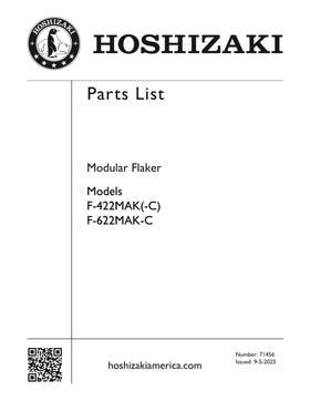 F-422MAK-C ice machine parts diagram