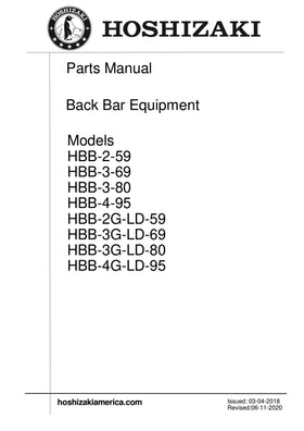 HBB-2G-LD-59-S ice machine parts diagram