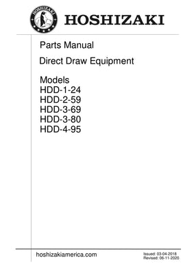 HDD-1-24-S ice machine parts diagram