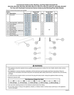 HS-5174 ice machine parts diagram