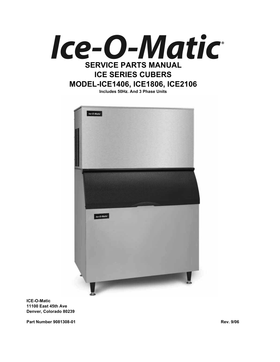ICE2005 ice machine parts diagram