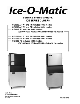 ICE_0806HR2 ice machine parts diagram