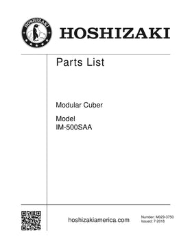 IM-500SAA ice machine parts diagram