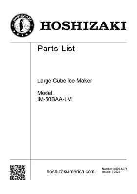 IM-50BAA-LM ice machine parts diagram