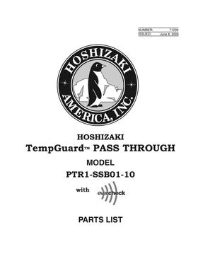 PTR1-SSB01-10 ice machine parts diagram