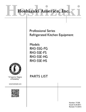 RH3-SSE-HG ice machine parts diagram
