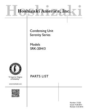 SRK-20H ice machine parts diagram