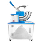 VEVOR 110V Commercial Ice Crusher 661LBS/H ETL Approved 300W Electric Snow Cone Machine with Dual Blades Stainless Steel Shaved Ice Machine with Safety On/Off Switch for Family Restaurants Bars