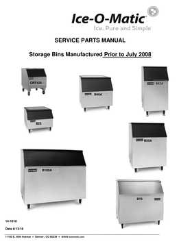 B75 ice machine parts diagram