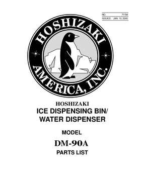 DM-90A ice machine parts diagram