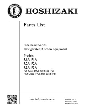 F2A-HG ice machine parts diagram
