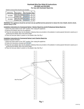 HS-5092 ice machine parts diagram