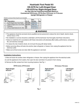 HS-5378 ice machine parts diagram