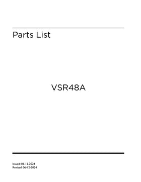 VSR48A ice machine parts diagram